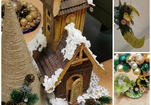 Tryliktoji Advento dieną. Parodų lankymas