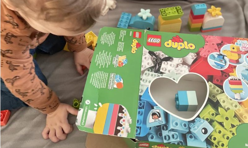 LEGO® DUPLO® Heartbox - savarankiškam žaidimui
