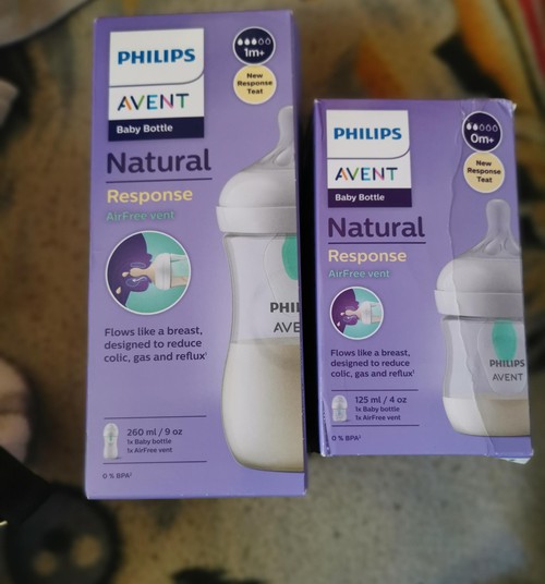Mums labai patiko Philips Avent Natural response buteliukas