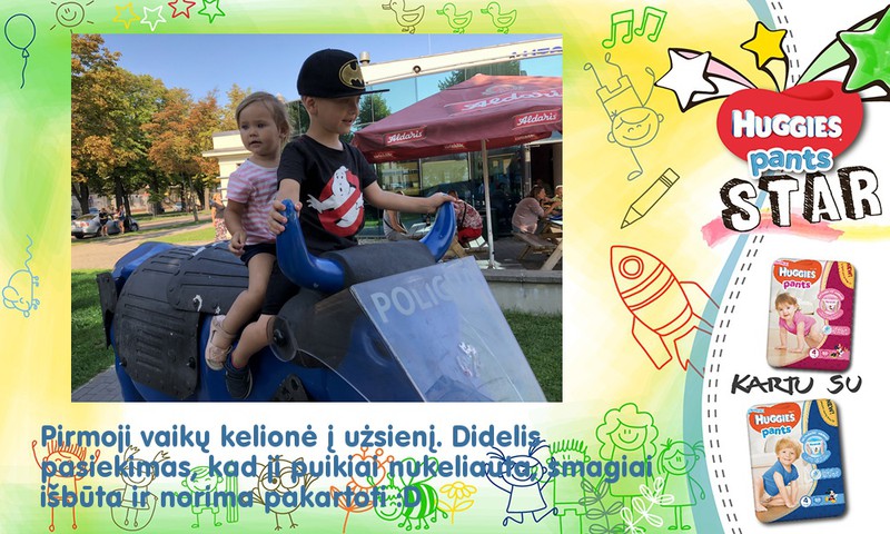 Pirmoji kelionė į użsienį