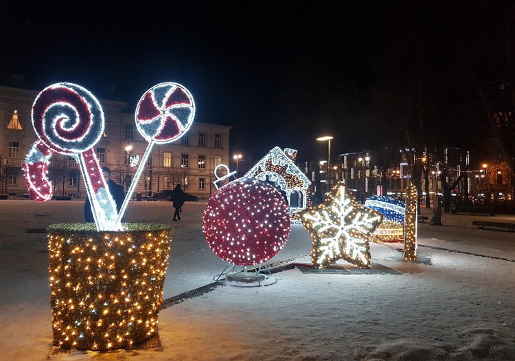 Kalėdinė nuotaika Vilniuje