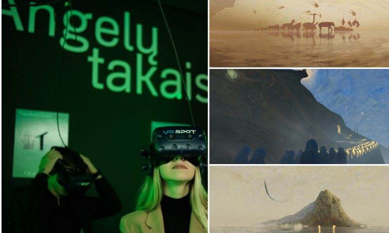 Įspūdžiai iš virtualios realybės filmo „Angelų takais“