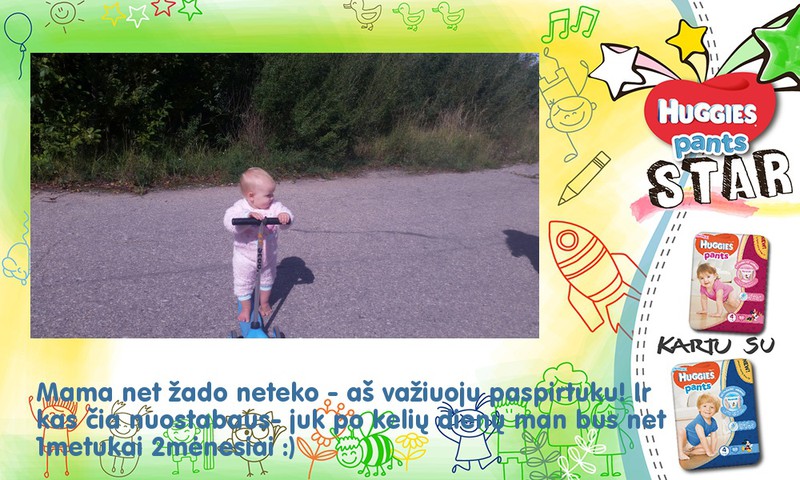 Važiuoju paspirtuku