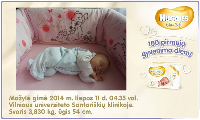 Pirmoji Augustės diena namuose