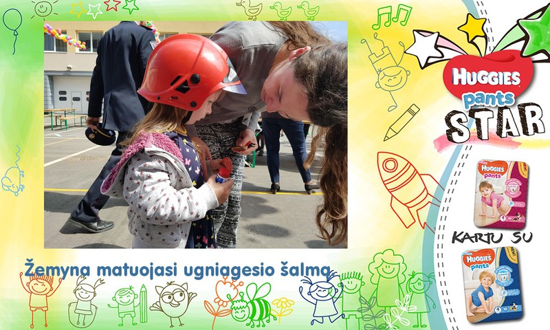 Pirma pažintis su ugniagesių profesija