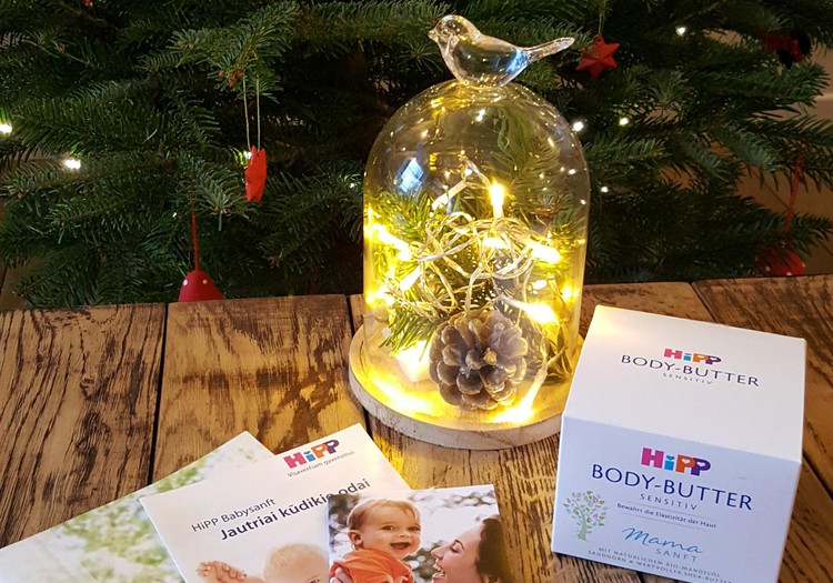 Testuoju HiPP Mama sanft kūno sviestą