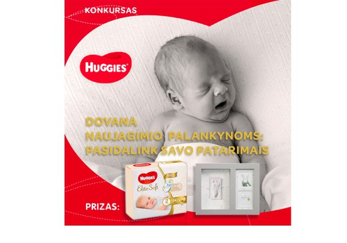 Kas laimėjo dovaną naujagimio palankynoms?