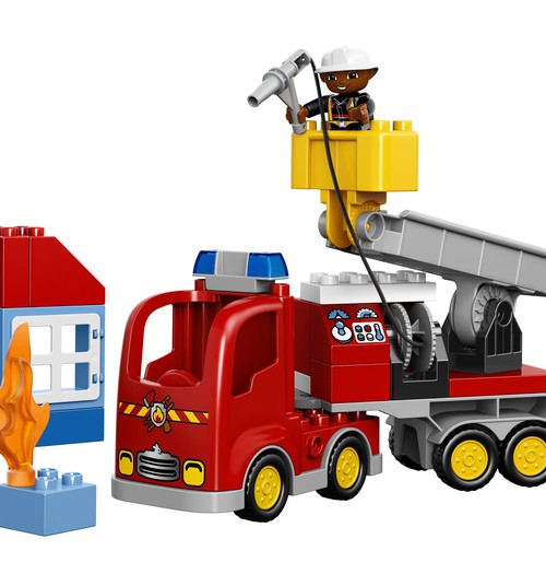 Konkursas Facebooke: Laimėk Lego DUPLO "Ugniagesių automobilį"