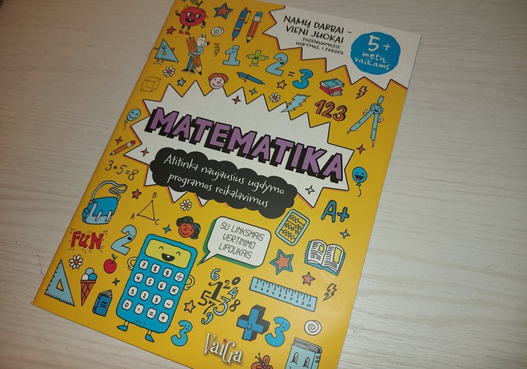 Mokomės matematikos smagiai!