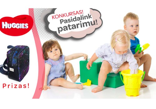 Kas laimi stilingą „Twinkle Twinkle LV" kuprinę?