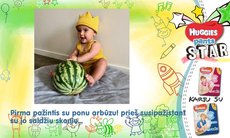 Pažintis su ponu arbūzu!