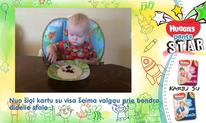 Didelis stalas ir aš