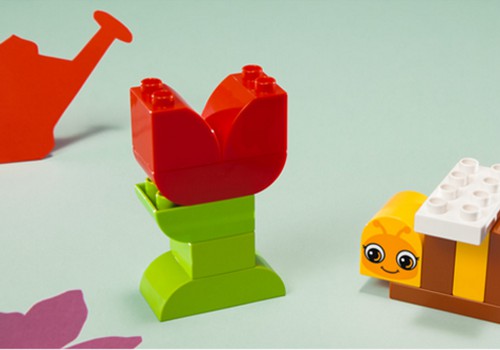 Pasistatyk pats: LEGO® DUPLO® bitutė ir gėlytė