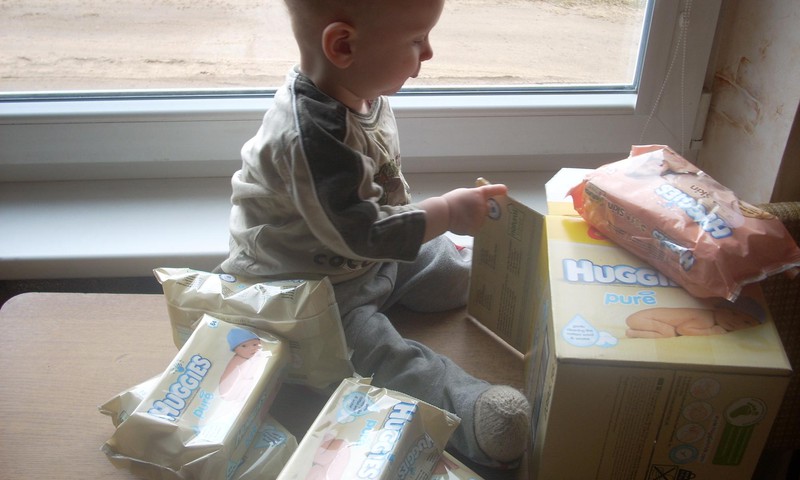 Huggies servetėlės tinka net rašalui nuvalyti!