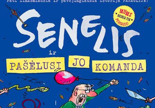 Kas laimi knygą "Senelis ir pašėlusi jo komanda"