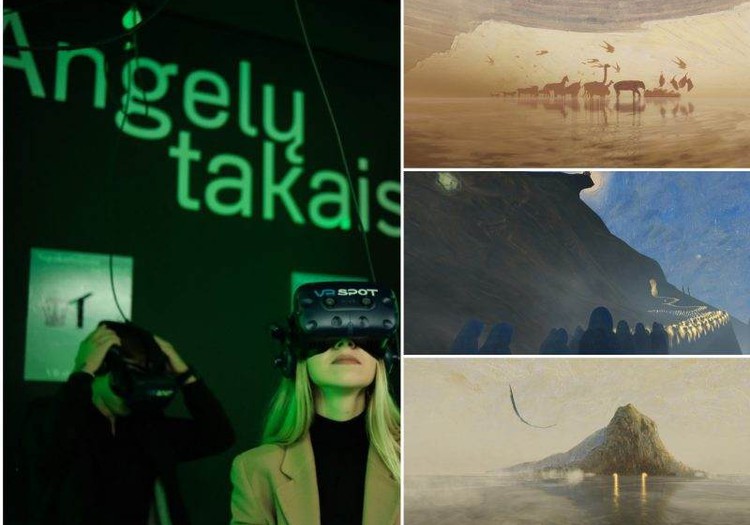 Įspūdžiai iš virtualios realybės filmo „Angelų takais“