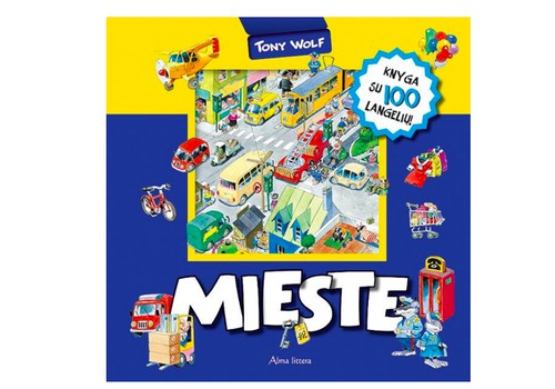 Knyga "Mieste. Knyga su 100 langelių" keliauja...