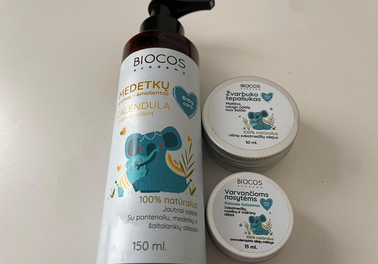 Nuostabi aromaterapinė Biocos Academy kosmetika vaikams